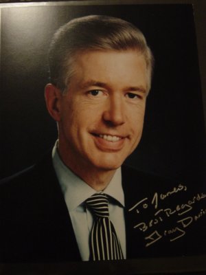 Gov. Gray Davis 8x10 Signed