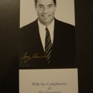 Gov. Tony Knowles 4x6 Signed