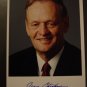 Prime Minister Jean Chretien 5x7 Signed