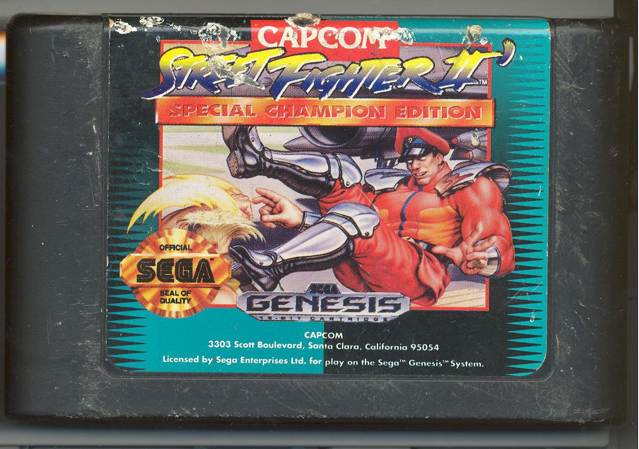 Street Fighter II: Special Champion Edition - Sega Genesis