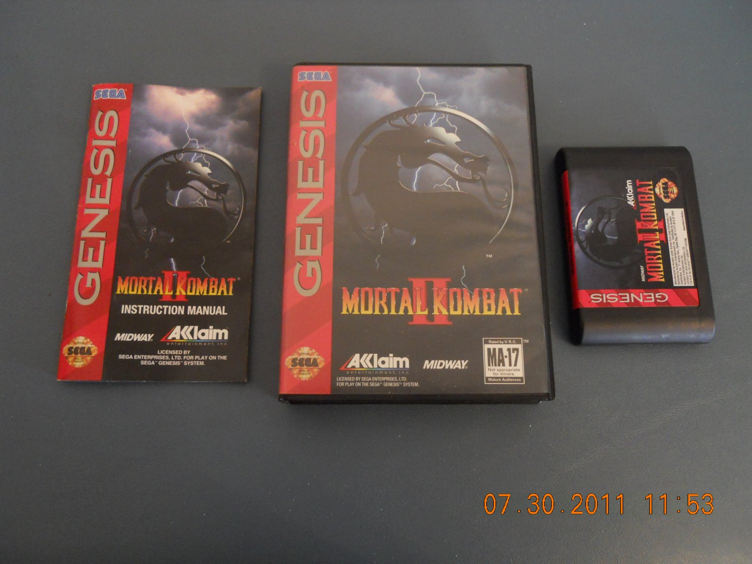 Mortal Kombat II - Sega Genesis