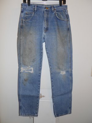 wrangler torn jeans