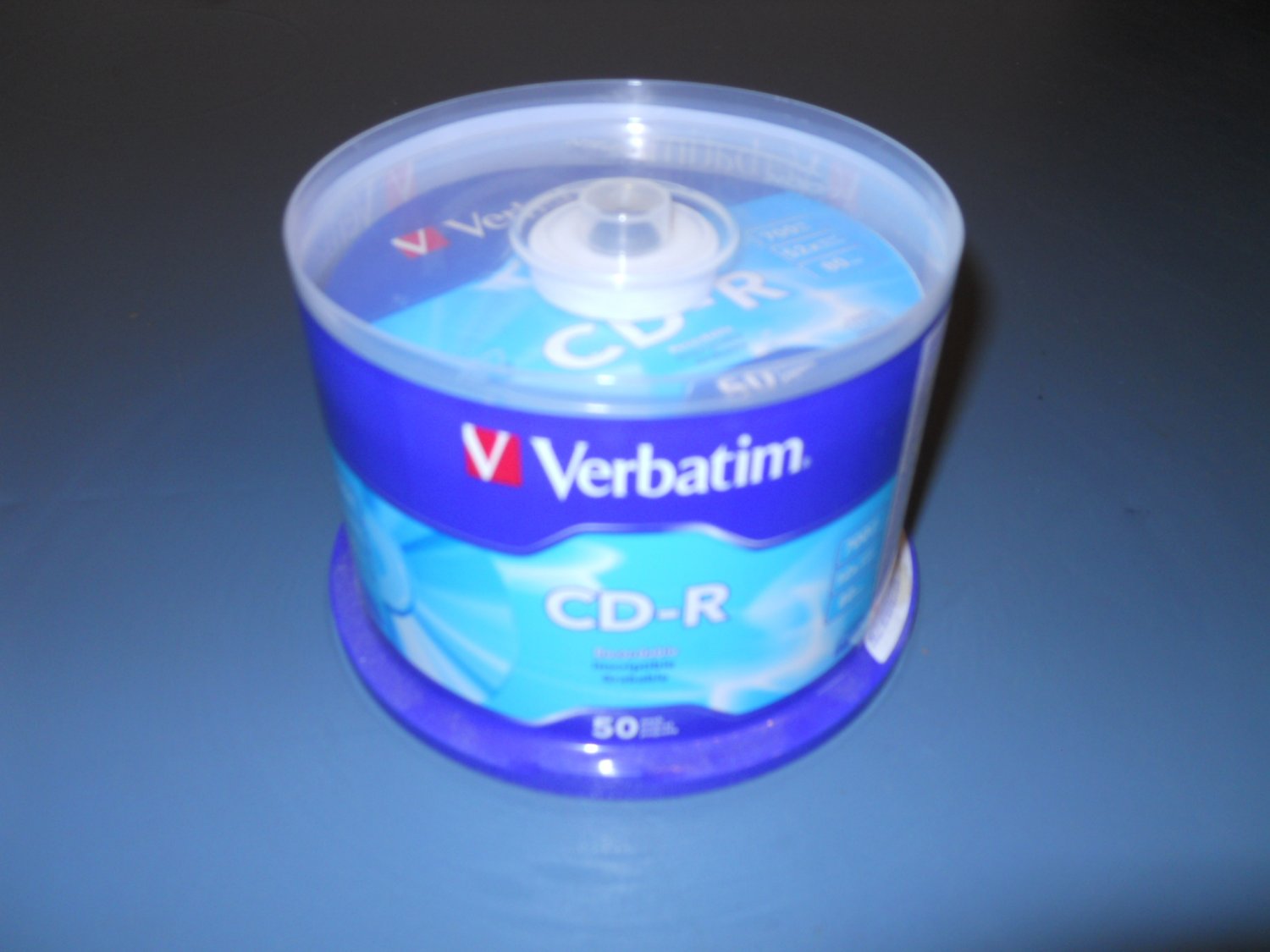 Verbatim CD-R 52X Silver Brand CDR Blank Media Disc 80