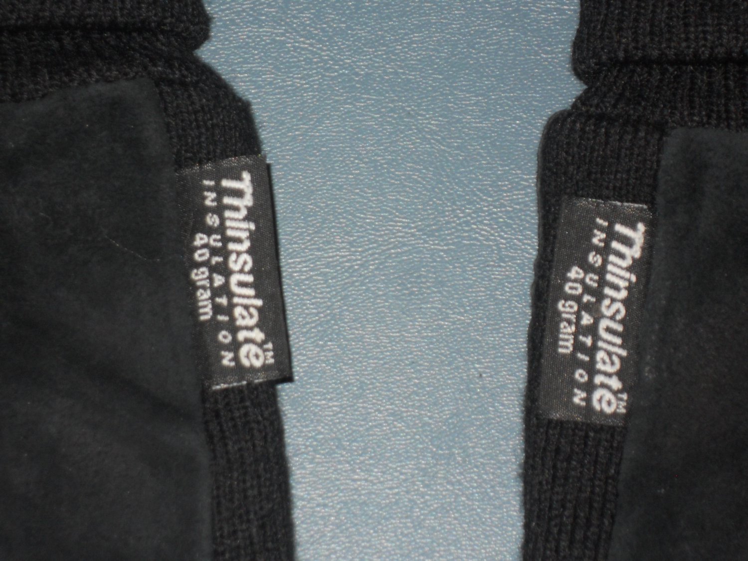 Thinsulate insulation 40 gram gloves Men's M/L leather