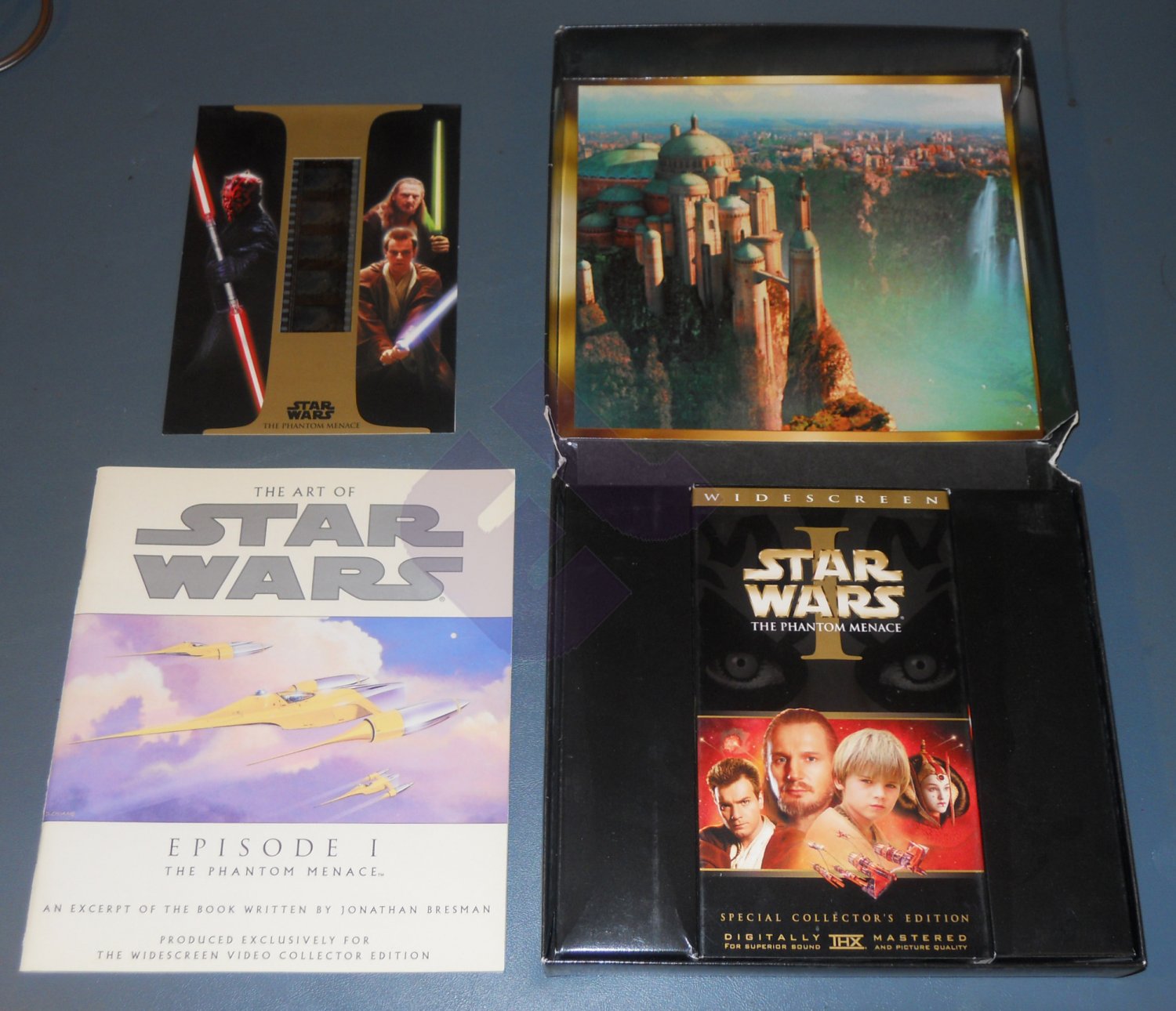 Star Wars Episode I The Phantom Menace Vhs Widescreen Collectors Edition 6492