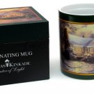 Thomas Kinkade Christmas Cottage Heat Mug
