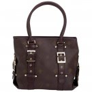 Gigi Chantal Brown Handbag