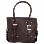 Gigi Chantal Brown Handbag