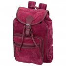 Genuine Suede Leather Backpack