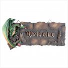 ALAB GREEN DRAGON WELCOME PLAQ