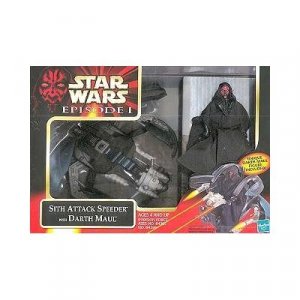 EP1~ SITH ATTACK SPEEDER~ W/EXCLUSIVE DARTH MAUL FIGURE