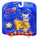 LITTLEST PET SHOP~PET PAIRS~MOUSE AND RAT WITH CHEESE~