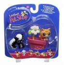 LITTLEST PET SHOP~CLASSIC PET PAIRS~SKUNK WITH KITTY~