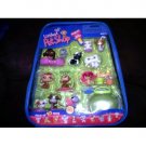 LITTLEST PET SHOP~MEGA~PACK OF 10 PETS~WITH CARRY CASE~