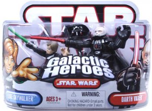 SW ~GALACTIC HEROES~ LUKE SKYWALKER & UNMASKED VADER~