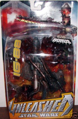 STAR WARS~ UNLEASHED ~IG-88~ VHTF BOUNTY HUNTER!!