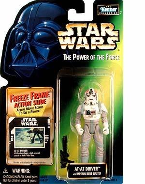 STAR WARS ~AT-AT DRIVER WITH IMPERIAL ISSUE BLASTER~ FF