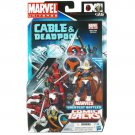 MARVEL UNIVERSE~  2 FIG  ~COMIC PACK~ DEADPOOL & TASKMASTER ~WITH COMIC