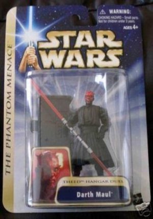 STAR WARS ~THE PHANTOM MEANACE ~THEED HANGAR DUEL DARTH MAUL ~03#25 ~HASBRO