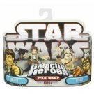 STAR WARS ~GALACTIC HEROES ~HAN SOLO AND LOGRAY ACTION FIGURES ~ROTJ