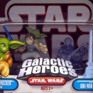 STAR WARS~GALACTIC HEROES~LUKE SKYWALKER WITH YODA AND SPIRIT OF OBI WAN KENOBI~