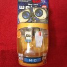 DISNEY/PIXAR  ~WALL-E~  M-O BOT ~WITH FREE WHEELING TRANSPORT BOT