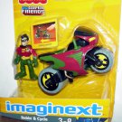 DC SUPER FRIENDS ~IMAGINEXT HOT ITEM ~ROBIN & CYCLE  ~FISHER PRICE