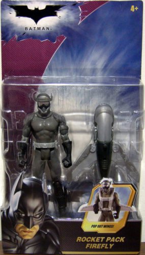 BATMAN~  ROCKET PACK FIREFLY  ~POP OUT WINGS  ~MATTEL & DC ~VHTF