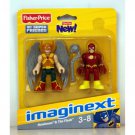 DC SUPER FRIENDS ~IMAGINEXT HOT ITEM ~HAWKMAN & THE FLASH ~FISHER PRICE