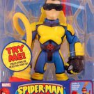 SPIDER-MAN & FRIENDS SUPER HEROES~  CYCLOPS WITH LIGHT UP VISOR ~TOYBIZ