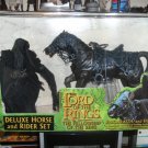 RINGWRAITH ~DELUXE~ HORSE AND RIDER SET ~LORD OF THE RINGS~ FOTR