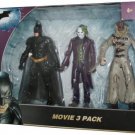 BATMAN   ~THE DARK KNIGHT   ~MOVIE 3 PACK   ~BATMAN ~JOKER ~SCARECROW  C8.5