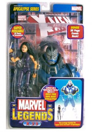 MARVEL LEGENDS  ~SUPER POSEABLE X-23~ APOCALYSE SERIES    ~2005 TOYBIZ