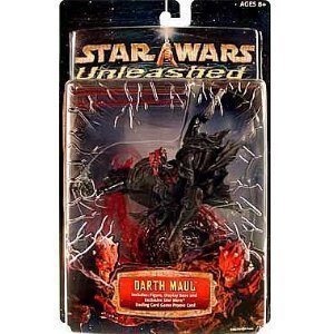 UNLEASHED~ STAR WARS ~DARTH MAUL~ ACTION FIGURE