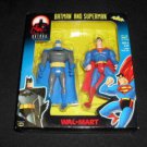 BATMAN~ 2 PACK BATMAN & SUPERMAN~  NEW BATMAN ADVENTURE SERIES ~HASBRO EXCLUSIVE