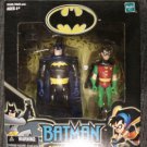 BATMAN~   2 PACK   ~BATMAN & ROBIN FIGURINES~   2001 HASBRO WAL MART EXCLUSIVE~