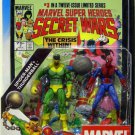 MARVEL UNIVERSE~ 2 FIG ~COMIC PACK~ SPIDER-MAN & THUNDERBALL  ~25TH ANNIVERSARY