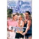 Taking Love In Stride ( Born in the USA, Delaware) by Donna Clayton - Paperback Book