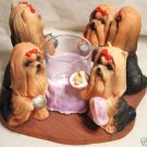 ADORABLE DOG THEMED CANDLE HOLDER BRAND NEW