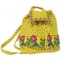 Quilted Backpack (Yellow)