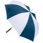 48" Auto Open Umbrella (Navy/White)
