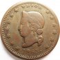 IL700A-1a &acirc;�� R5 - Dehner & Maples, Pontiac, Illinois, Civil War Token