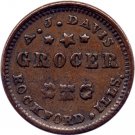 Unlisted IL755A - A.J.Davis - Rockford IL - Grocer