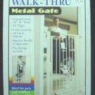 Metal Walk - thru Gate 30 - 34w X 41h