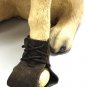 Lace-Up Leather Dog Boots