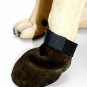 Mitten Style Suede Leather Dog Boots