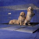 Prec Puppy Pen Chrome 36x18x30