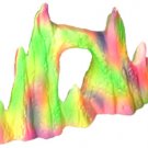 Ceramic Ornament - Fluorescent Rock Pinnacle