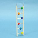 Wood Keet Ladder 12 W/beads