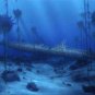 Tetra Disney Aquarium Background - Sunken Submarine